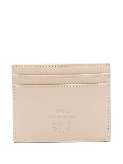 PINKO Love Birds card holder - Neutrals