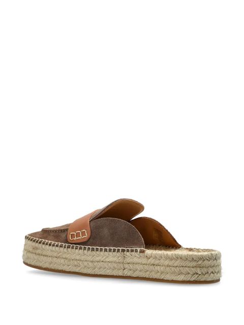 JW Anderson suede espadrilles - Brown