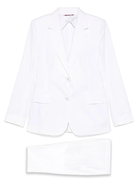 Max Mara single-breasted suit - White - zdjęcie produktu nr 1