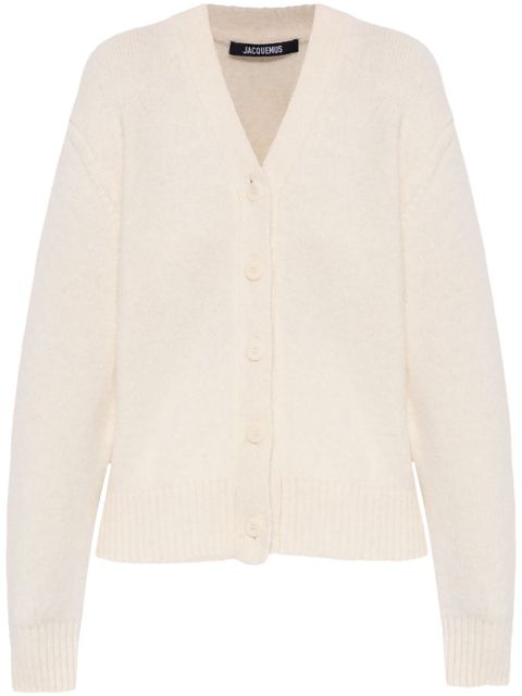 Jacquemus The Jacquemus cardigan - White - zdjęcie produktu nr 1