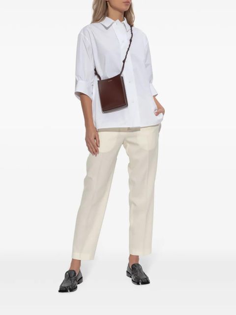 Jil Sander wool tailored trousers - Neutrals - zdjęcie produktu nr 2