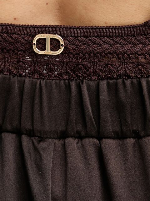 Luisa Spagnoli spodnie jedwabne