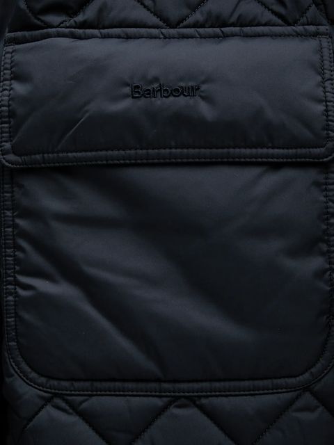 Barbour kurtka Aishling kolor granatowy przejściowa LQU1888