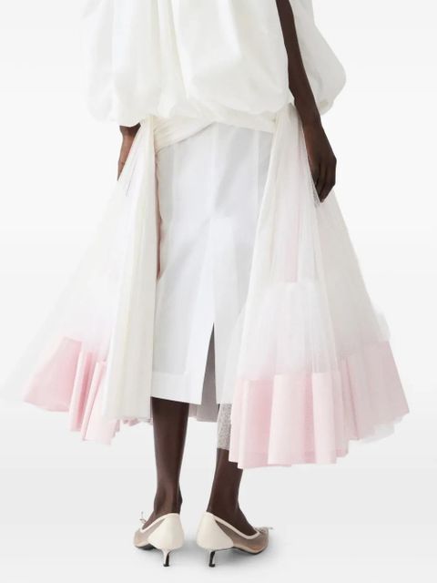 Jacquemus The Mireio skirt - White