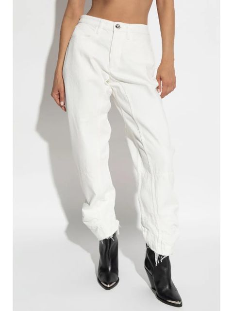 Jil Sander straight-leg trousers - White - zdjęcie produktu nr 2