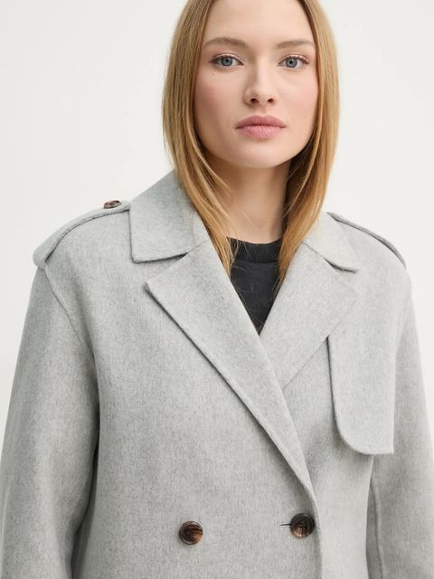 Theory płaszcz wełniany