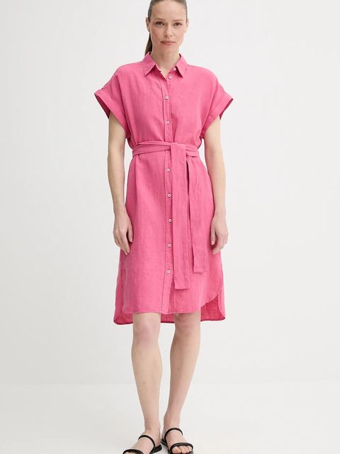 Marc O'Polo sukienka lniana - zdjęcie produktu nr 2