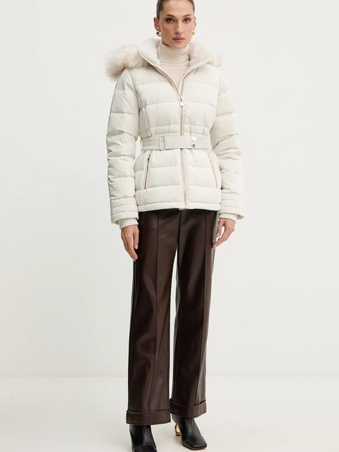 Morgan kurtka puchowa kolor beżowy zimowa GAMONI - zdjęcie produktu nr 2