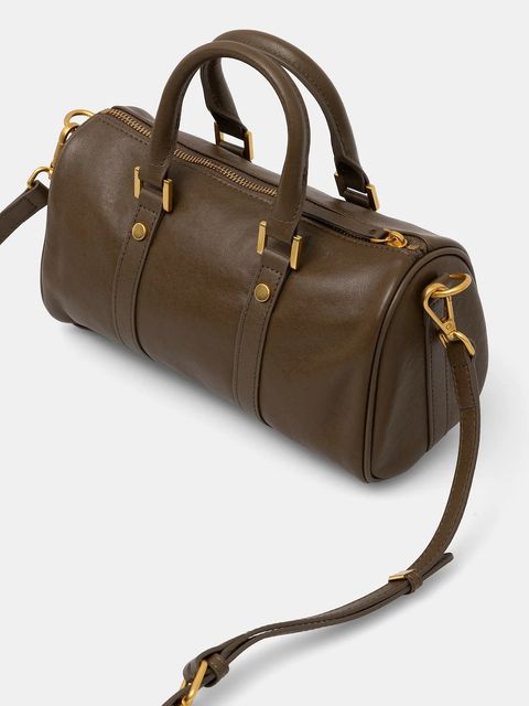 Answear.LAB torebka skórzana kolor zielony