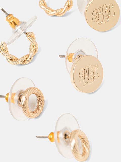 Lauren Ralph Lauren kolczyki 3-pack - zdjęcie produktu nr 1