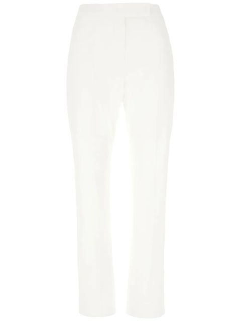 Max Mara stretch-satin tailored trousers - White - zdjęcie produktu nr 1