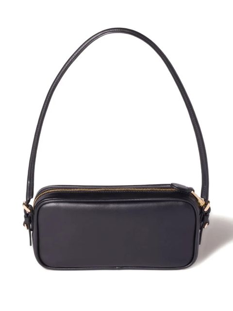 Miu Miu leather logo-detail mini bag - Black - zdjęcie produktu nr 2