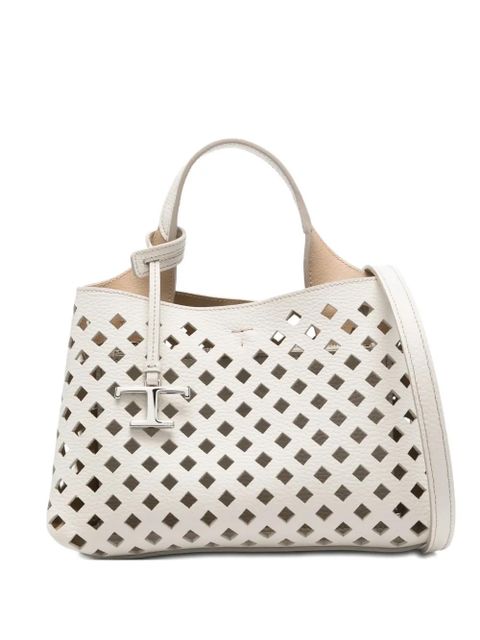Tod's cut-out-design tote bag - White - zdjęcie produktu nr 1