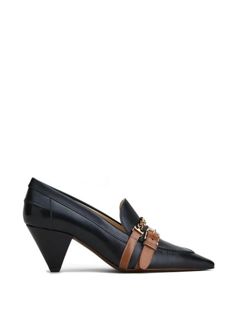 Tod's pointed leather pumps - Black - zdjęcie produktu nr 1