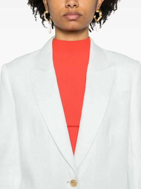 ZIMMERMANN Natura linen blazer - Green