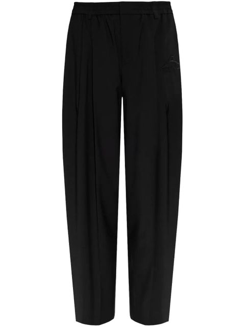 Alexander Wang elasticated-waist tailored trousers - Black - zdjęcie produktu nr 1