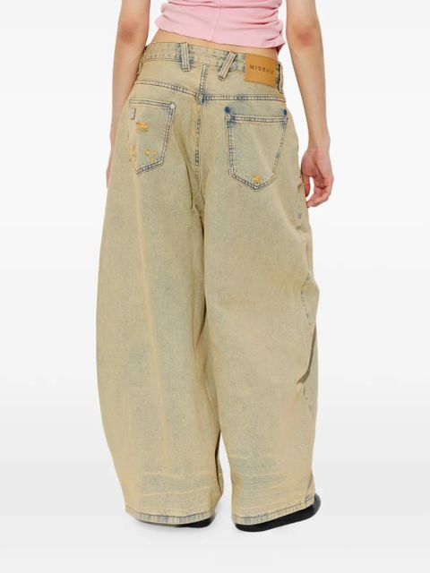 MISBHV washed denim trousers - Blue