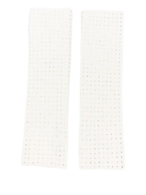 Maje embellished wool gloves - Neutrals - zdjęcie produktu nr 1
