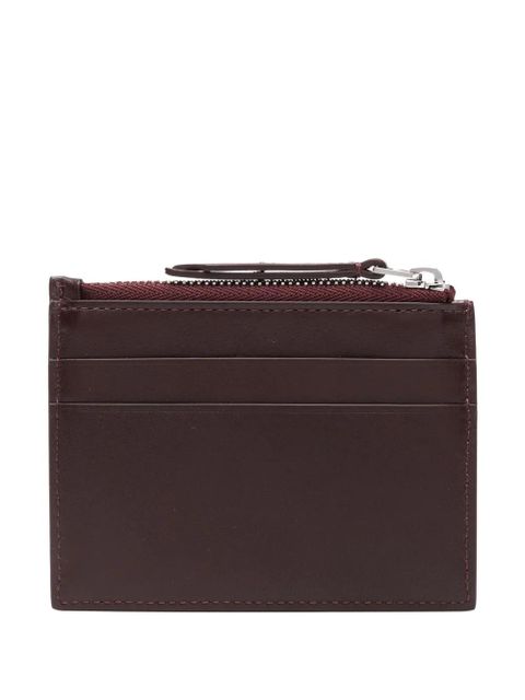 Lanvin logo-patch wallet - Red - zdjęcie produktu nr 2