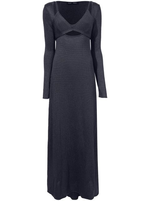 Proenza Schouler Nalani dress - Grey - zdjęcie produktu nr 1