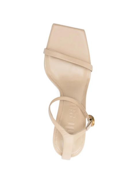 Cult Gaia Sienna beaded sandals - Neutrals