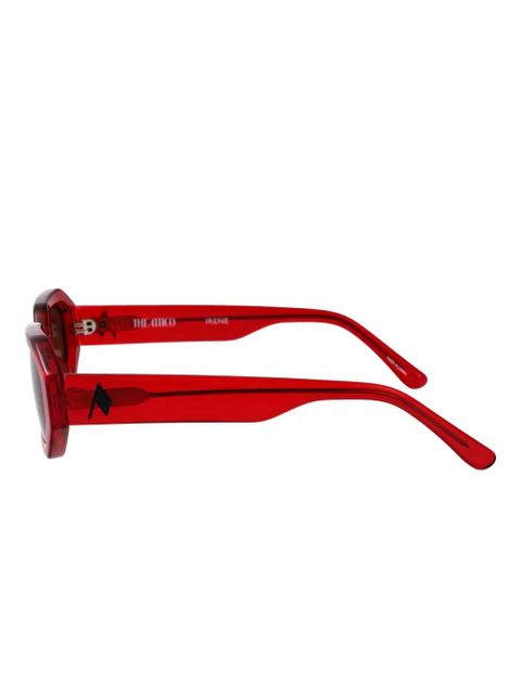 The Attico x Linda Farrow Irene sunglasses - Red
