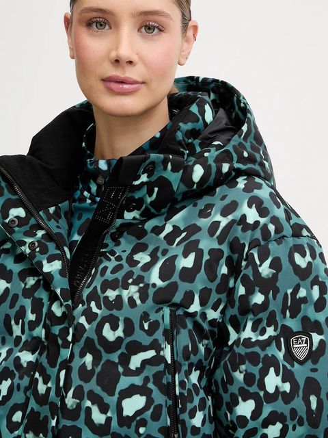 EA7 Emporio Armani kurtka narciarska kolor zielony AF13889.7W000394