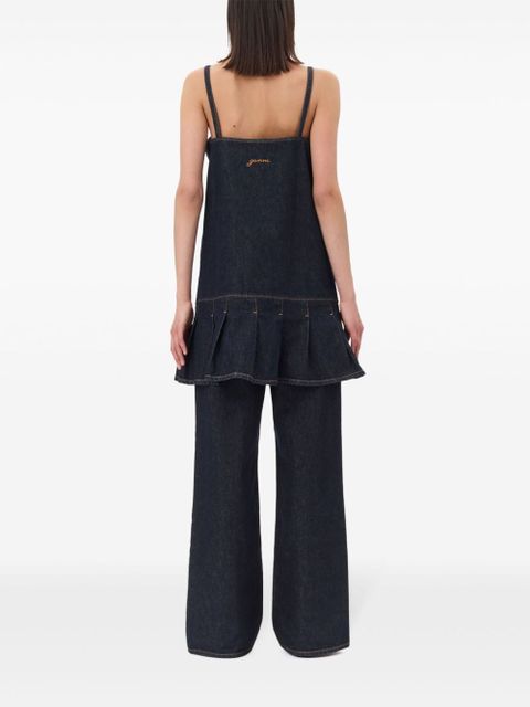 GANNI denim mini dress - Blue - zdjęcie produktu nr 2