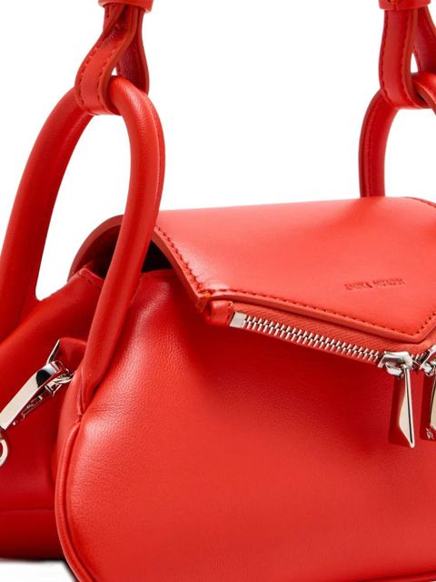 Amina Muaddi Gemini top-handle tote bag - Red - zdjęcie produktu nr 2