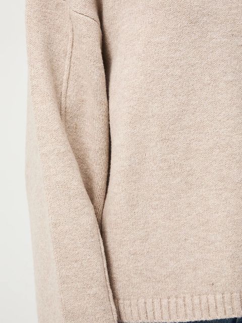 Medicine sweter damski kolor beżowy ciepły