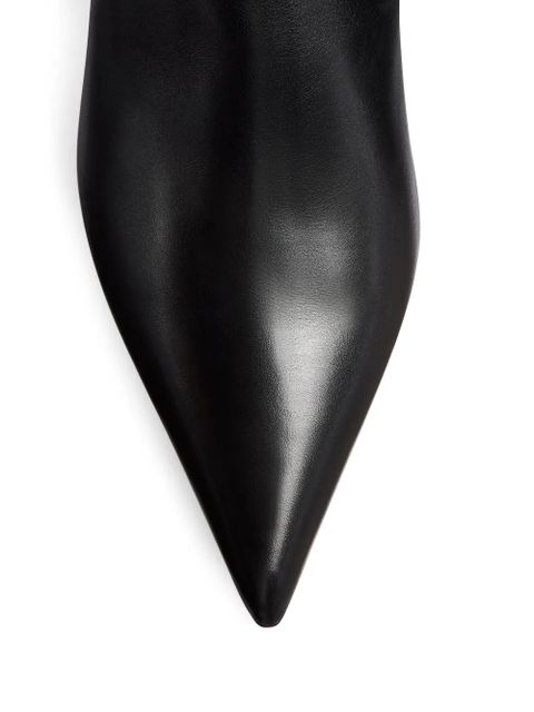 KHAITE Bella heel boots - Black