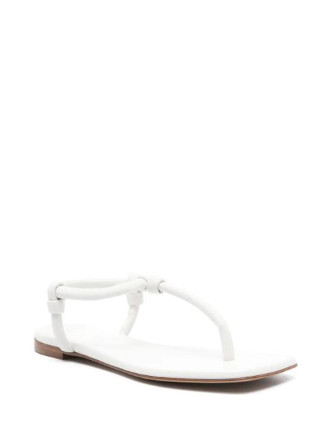 Gianvito Rossi leather sandals - White - zdjęcie produktu nr 2