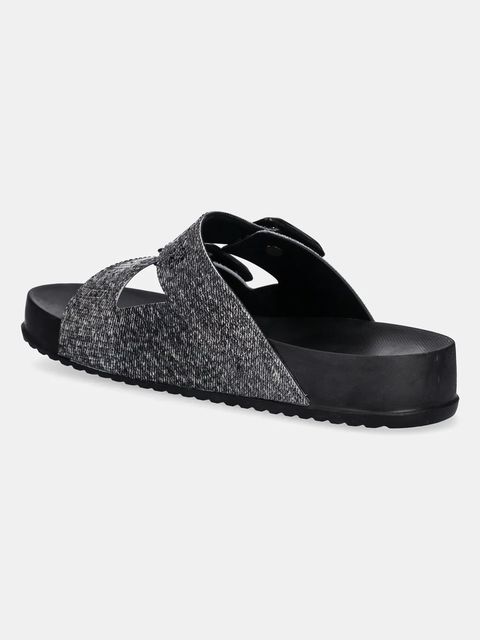 Melissa klapki COZY M LOVER SLIDE DENIM damskie kolor czarny M 36146 - zdjęcie produktu nr 2