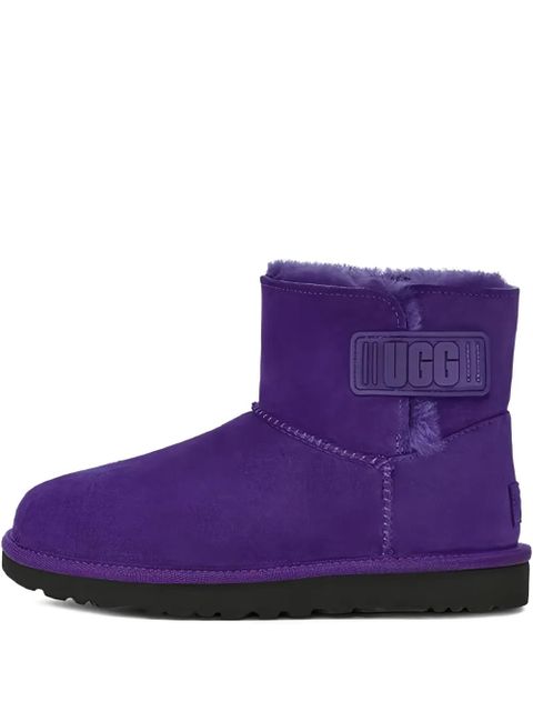UGG mini Bailey Logo Strap "Purple" ankle boots - zdjęcie produktu nr 1