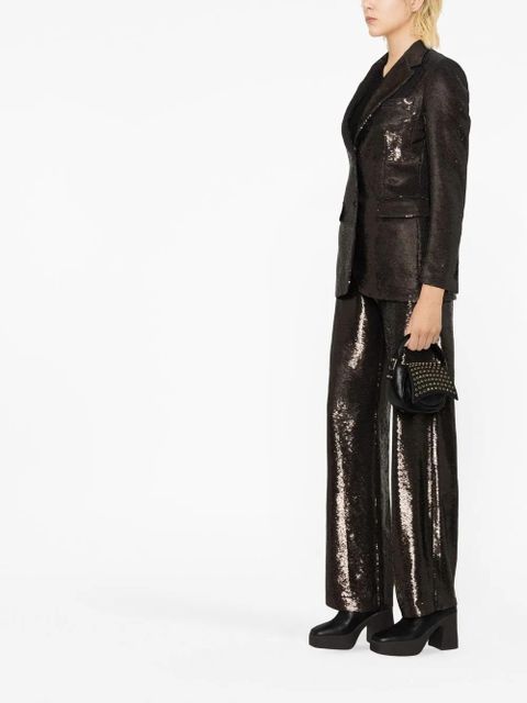 Golden Goose sequin single-breasted blazer - Grey