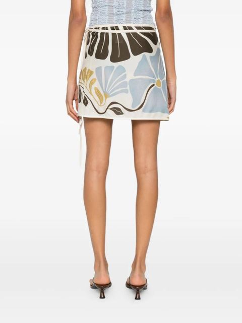 SIR. Lola floral-print pareo - Neutrals