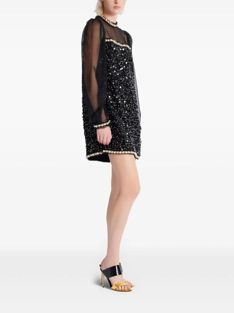 Balmain sequin detailing dress - Black - zdjęcie produktu nr 2