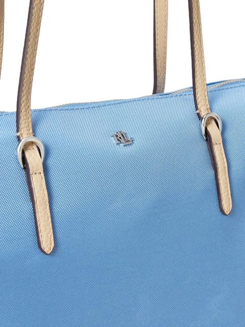 Lauren Ralph Lauren logo-plaque tote bag - Blue