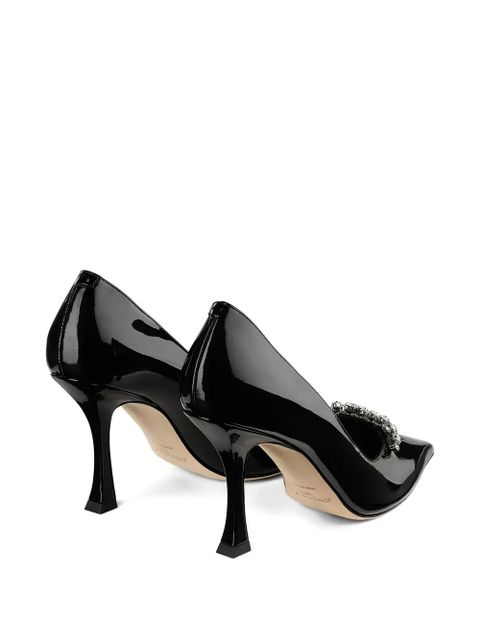 Jimmy Choo 90mm Belinda pointed-toe pumps - Black