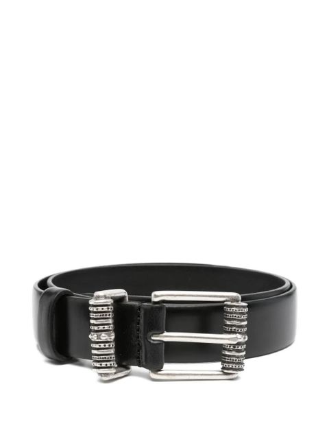Ba&Sh buckle leather belt - Black - zdjęcie produktu nr 1