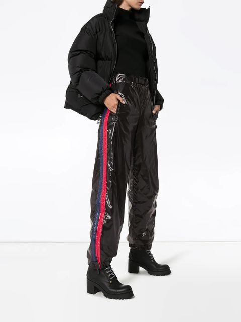 Moncler Grenoble side-stripe nylon trousers - Black - zdjęcie produktu nr 2