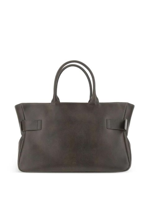 Osoi Brocle buckle charm leather tote bag - Brown - zdjęcie produktu nr 2