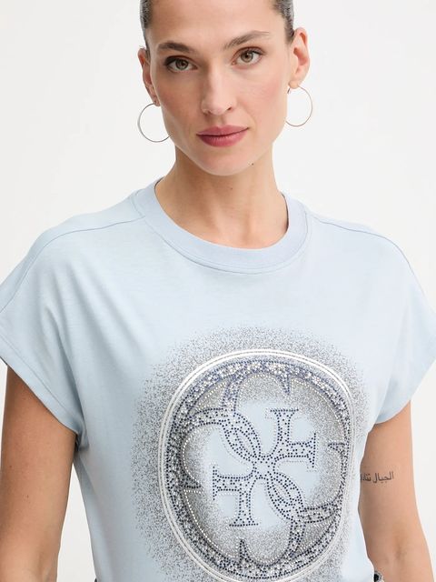 Guess t-shirt bawełniany 4G