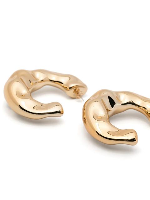 Essentiel Antwerp gold-tone hoop earrings