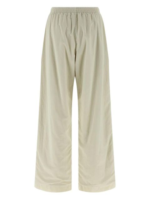 Balenciaga wrinkled-effect logo-embroidery trousers - Neutrals - zdjęcie produktu nr 2