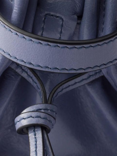 Prada Bonnie leather tote bag - Blue