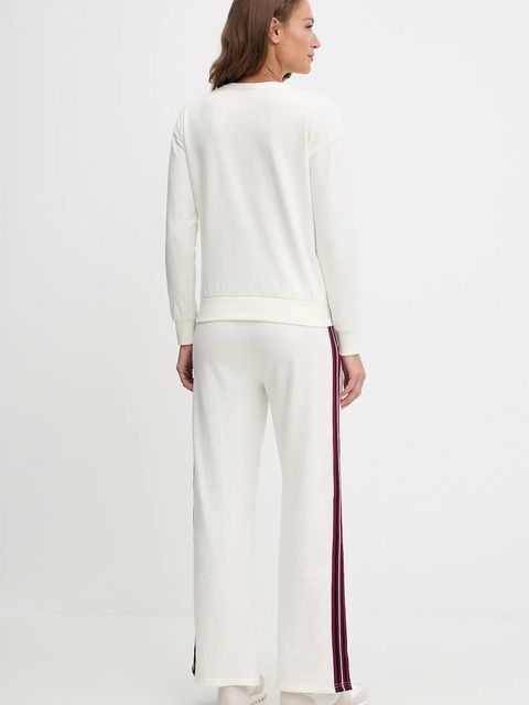 Fila dres bawełniany damski kolor beżowy FPW4216 - zdjęcie produktu nr 2