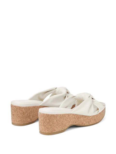 Jimmy Choo 50mm Avenue mules - Neutrals