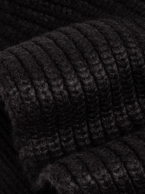 UGG logo scarf - Black