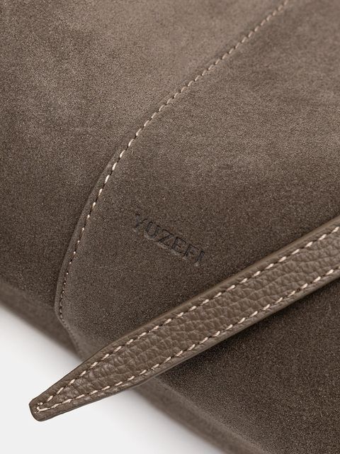 Yuzefi torebka zamszowa MOCHI kolor beżowy YUZRS25-HB-MO-S018